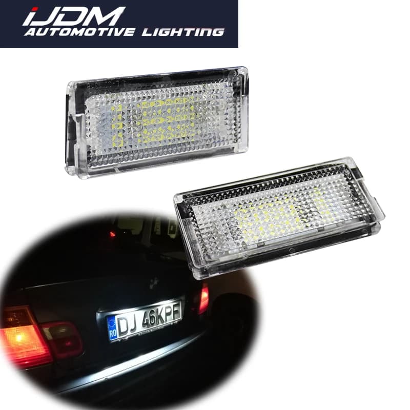 Luces LED matrícula BMW E46 Canbus 2PCS blancas — Bombillas LED para Coche Canbus | BMW