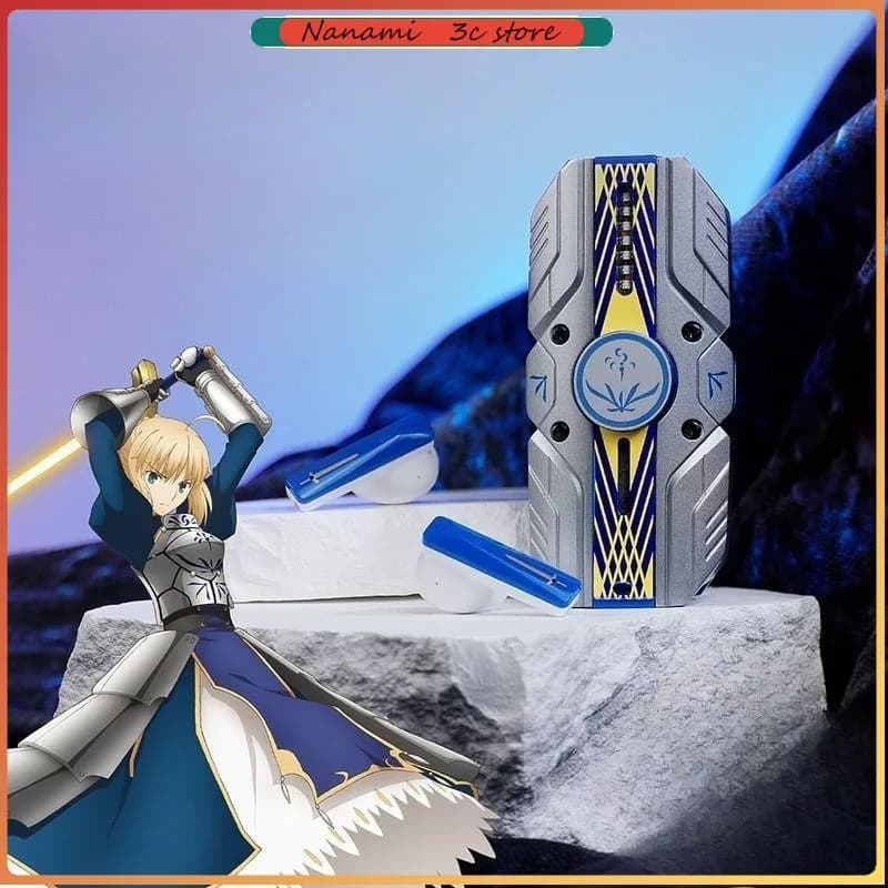 Auriculares Bluetooth Fate Stay Night Saber con Luz RGB