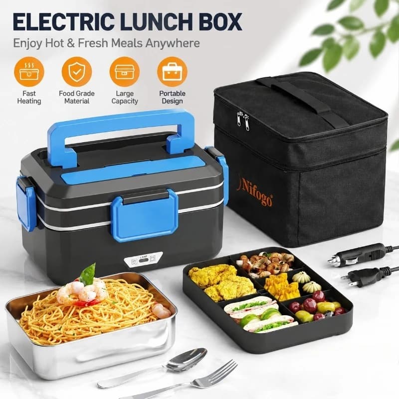 Lonchera eléctrica: calienta tu comida sin microondas
