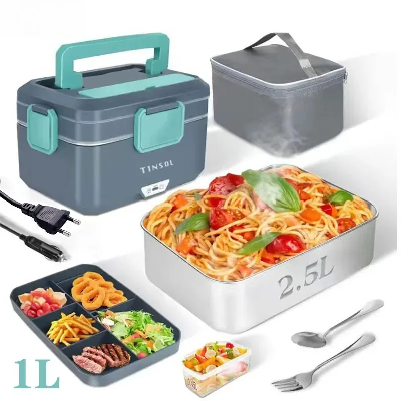 TINSOL 3.5L Electric Heating Lunch Box 90W portátil