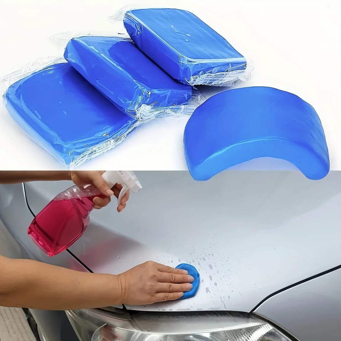 Barro de Arcilla para Autos Limpieza Detallada