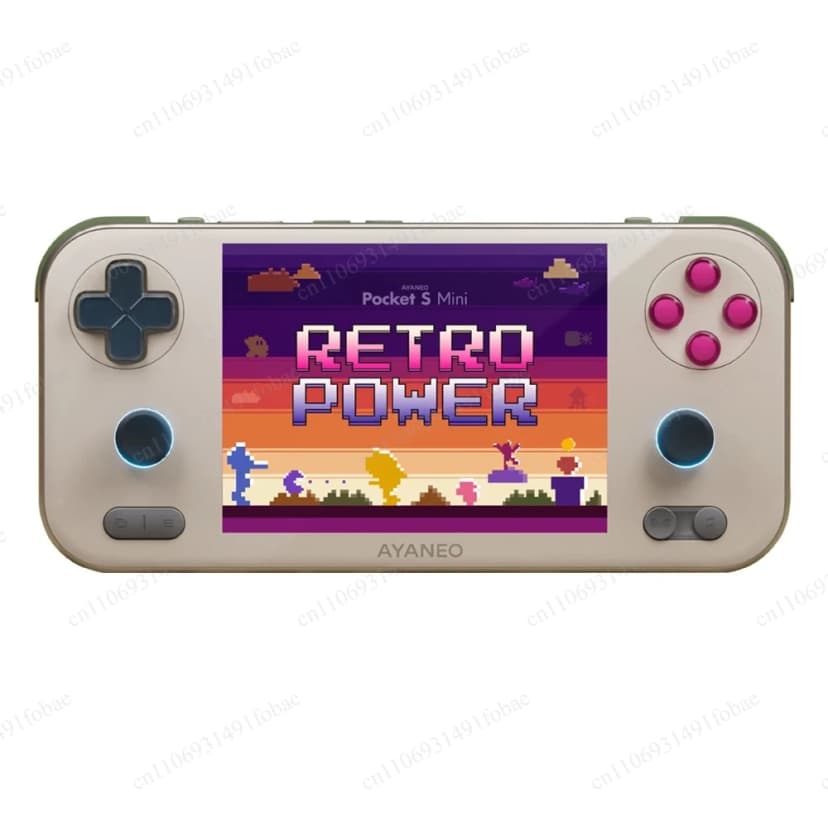AYANEO Pocket S Mini: Retro Handheld-Konsole Android 14 — Retro Handheld Spielkonsole | AYANEO