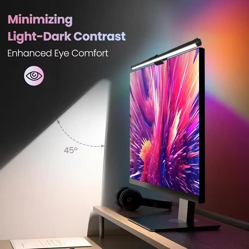 LED RGB Monitor Light Bar: Illuminate Your Screen Without Glare — Monitor Light Bars