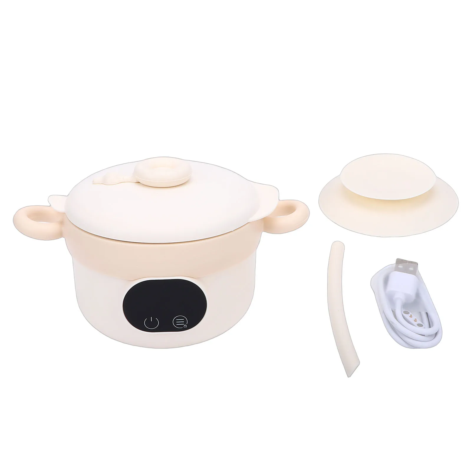 Electric Heating Lunch Box 470ML Acero Inoxidable 304